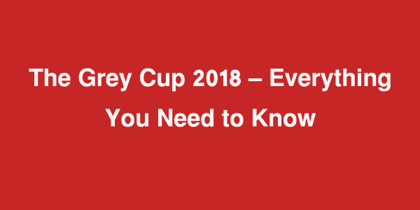 The Grey Cup 2018