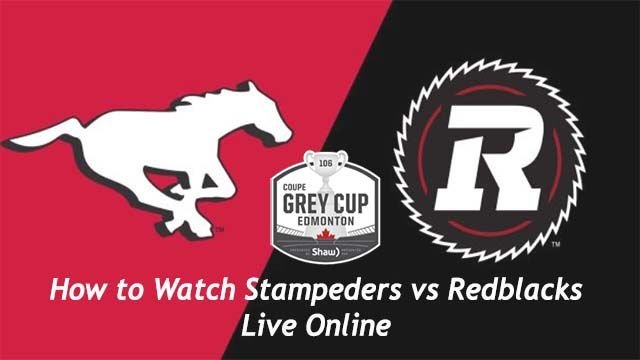 Stampeders vs Redblacks live stream